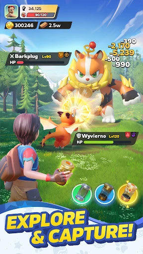 Gameplay screenshot 1 from Palmon: Survival - Strategy game